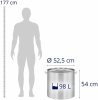  Garnek ze stali nierdzewnej - 98 l - Ø 50 cm - Royal Catering 10011002 RCST-98LI-E